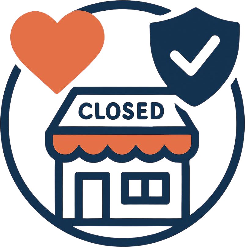 閉店