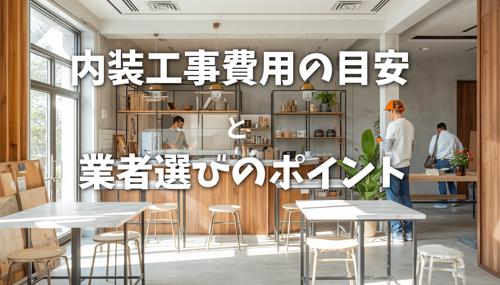 内装工事費用の目安と業者選びのポイント