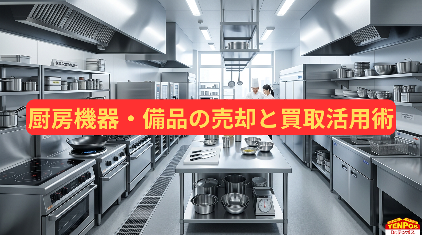 厨房機器・備品の売却と買取活用術