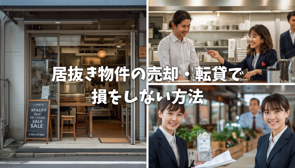 居抜き物件の売却・転貸で損をしない方法