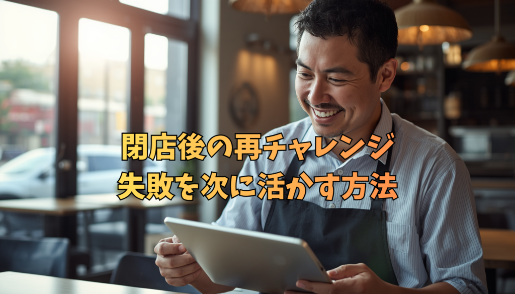 閉店後の再チャレンジ|失敗を次に活かす方法