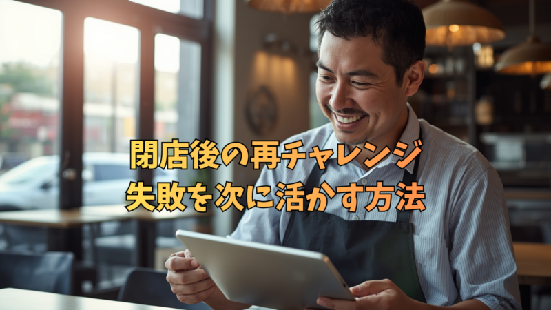 閉店後の再チャレンジ｜失敗を次に活かす方法