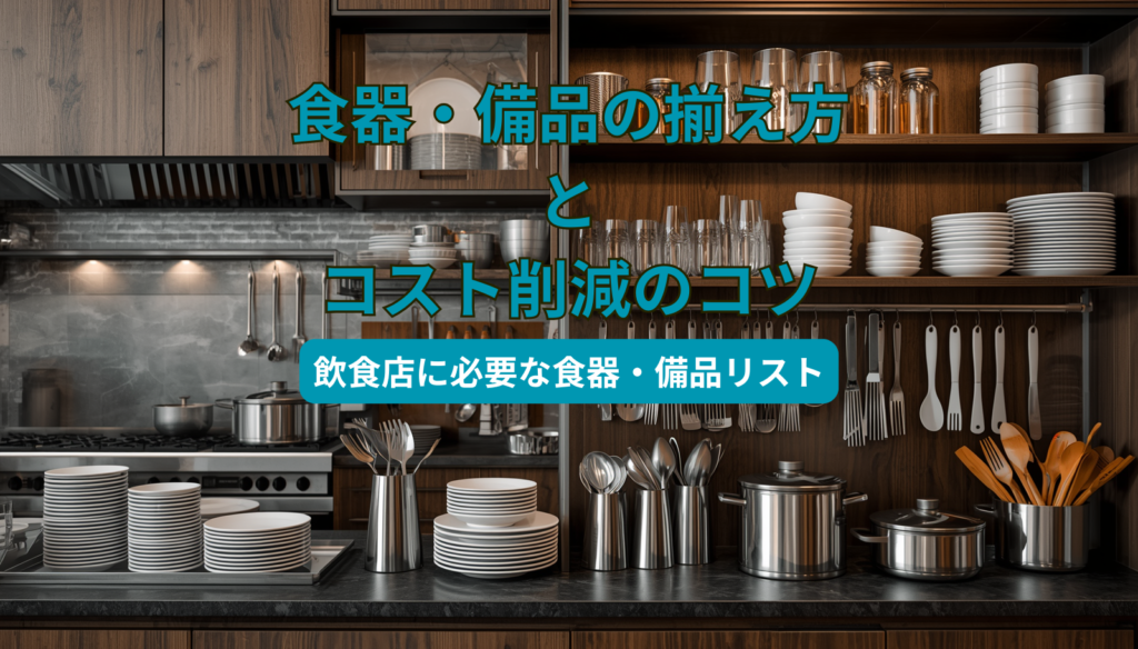 食器・備品の揃え方-と-コスト削減のコツ