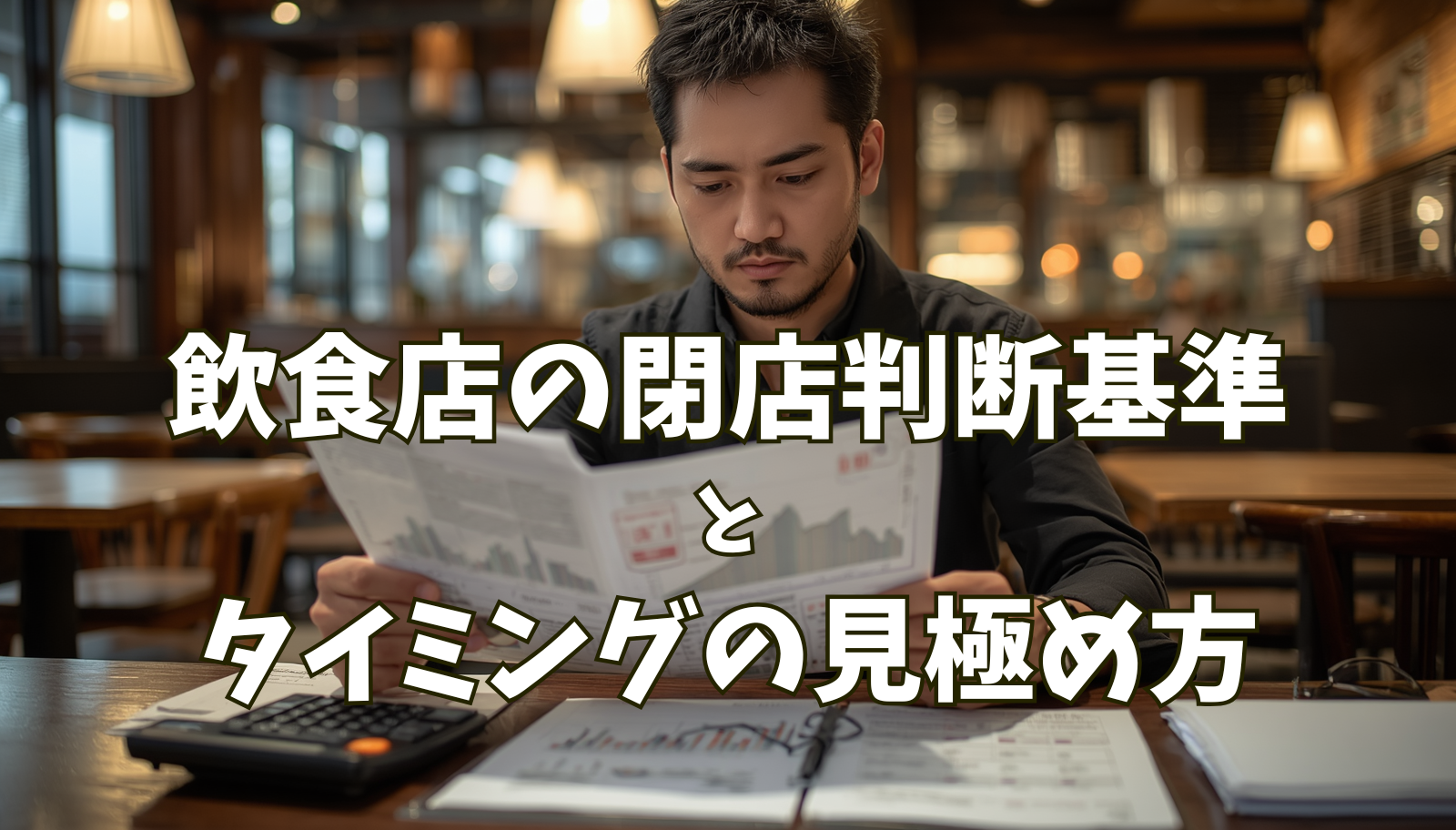 飲食店の閉店判断基準とタイミングの見極め方